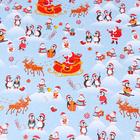 Бумага упаковочная глянцевая "Рождество на Северном полюсе", 70 х 100 см,1 лист - фото 9194743