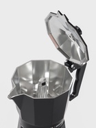 Кофеварка гейзерная Доляна Alum black, на 6 чашек, 300 мл, цвет чёрный 6033395 - фото 16461009