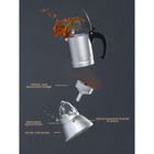 Кофеварка гейзерная Magistro Salem, на 3 чашки, 150 мл, индукция - Фото 2