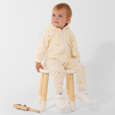 Костюм для девочки (толстовка, брюки) «Крошка Я» Unicorn, рост 74-80 см