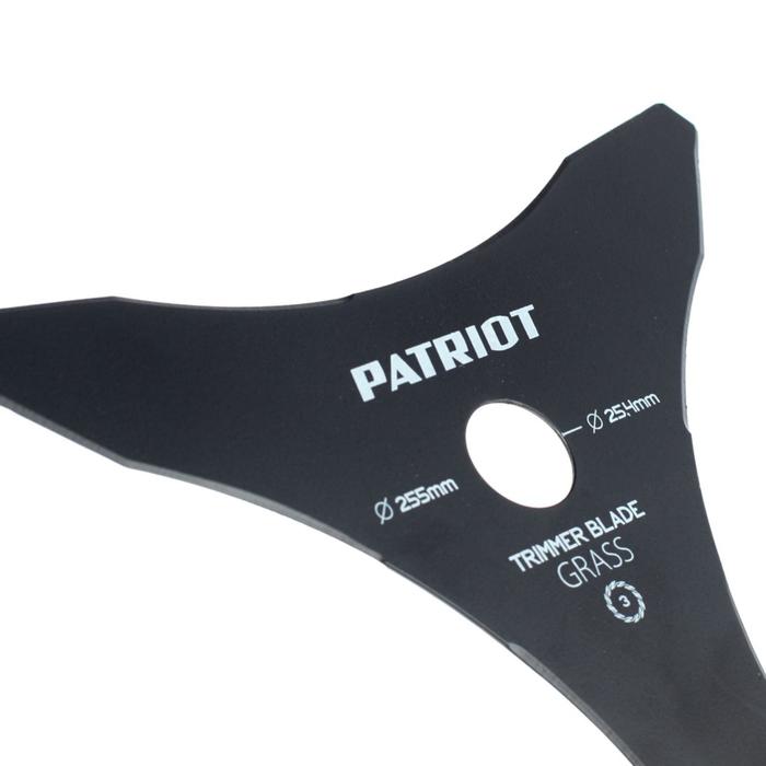 Нож PATRIOT TBM-3, 255x25.4 мм, 3-х лопастной - фото 1898497909
