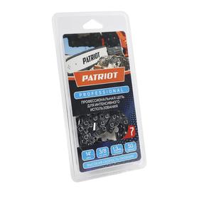 Цепь PATRIOT PROFESSIONAL 91LP-50E, 3/8", 1.3 мм, 50 звеньев, шина 35 см, чизель, для Stihl   697532