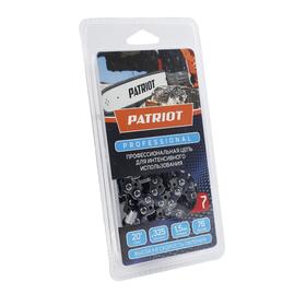 Цепь PATRIOT 21LP-76E PROFESSIONAL, 3/8", 1.5 мм, 76 звеньев, длина шины 50 см, чизель