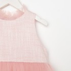 Платье нарядное детское, цвет розовый, рост 116 см - Фото 7