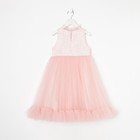 Платье нарядное детское, цвет розовый, рост 116 см - Фото 9