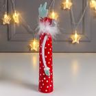 Фигурка керамика «Высокий лось», красный с бирюзовыми рогами, 22.3×5×6.3 см - Фото 2