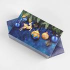Сборная коробка‒конфета «Новогодние игрушки», 14 × 22 × 8 см - Фото 2
