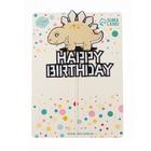Топпер «С днём рождения. Стегозавр» - Фото 2