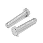 Болт ТУНДРА, оцинкованный, DIN 933, класс прочности 8.8, М12×60 мм, 1 кг. - Фото 2