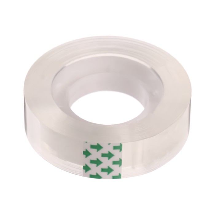 Клейкая лента 15 мм × 33 м, кристально-прозрачная - Фото 1