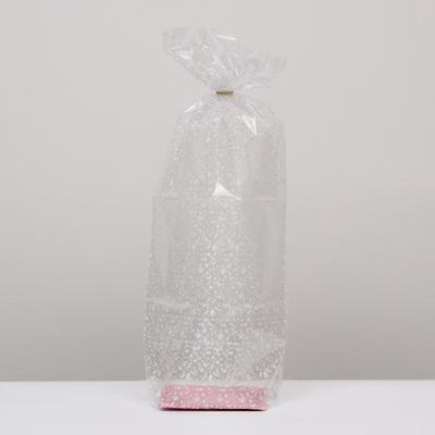 Пакет «Подарочный», с жестким дном, МИКС, 14×14×45 см