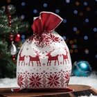 Мешок подарочный новогодний «Скандинавия», 22×31 см - Фото 4