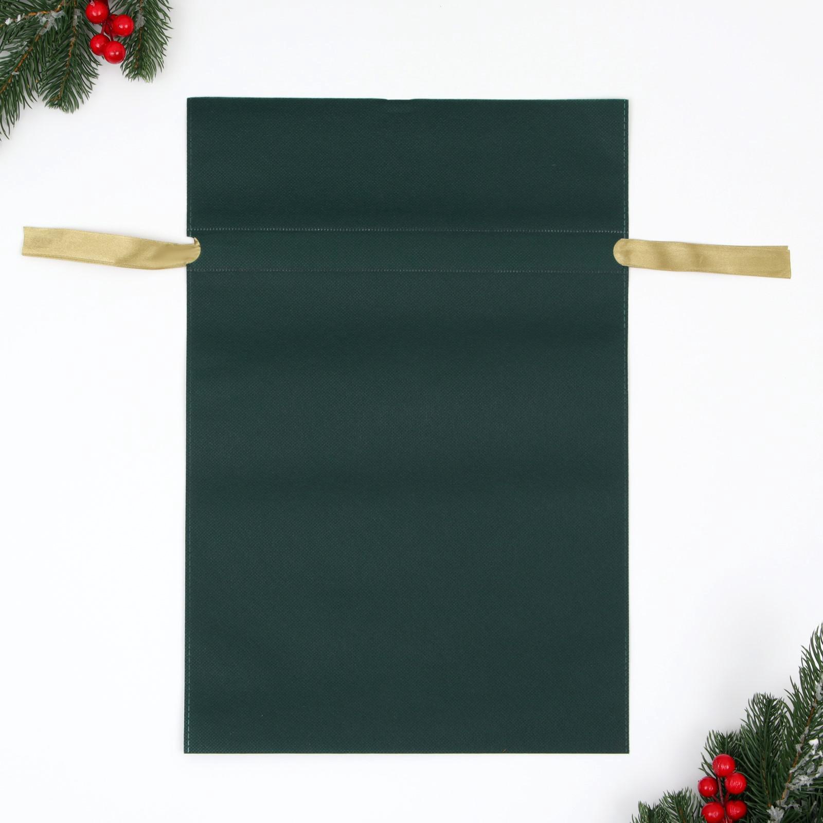 Мешок подарочный "Новогоднее чудо", 30 x 45 см (6833793) - Купить по ...