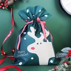 Мешок подарочный "Рождественский гость", 27 x 40,5 см - Фото 2