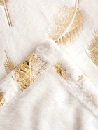 Плед «Этель. Перья», 150×200 см, корал-флис 7155697