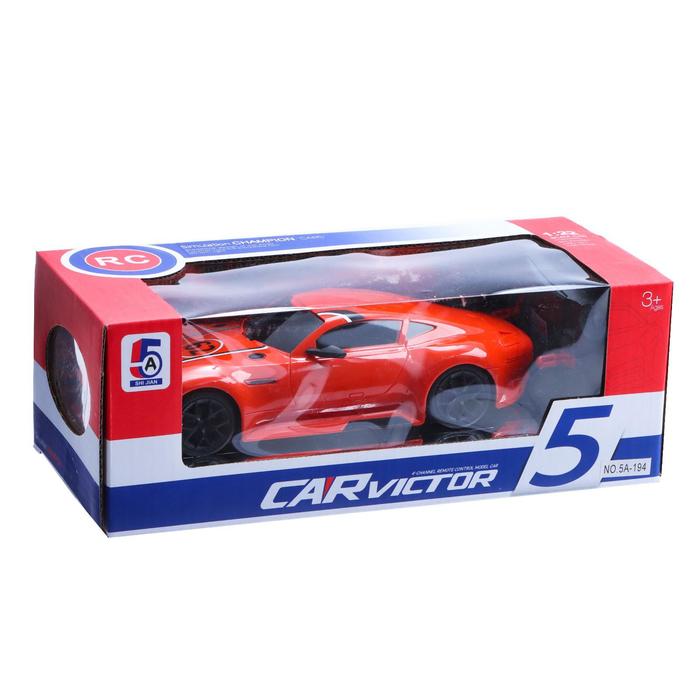 Машина радиоуправляемая «МускулКар», работает от аккумулятора, цвет красный 50939