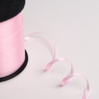 Лента упаковочная розовая, микс, 5 мм × 225 м 819101