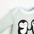 Комбинезон Крошка Я "Пингвин", рост 74-80 см, оливковый - фото 806929565