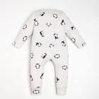 Комбинезон Крошка Я "Пингвин", рост 68-74 см, серый - Фото 5