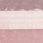 Штора портьерная Этель "Классика"цв.светло-розовый, 130*300 см,100% п/э - Фото 4