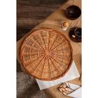 Поднос плетёный из лозы, D=40 см 6924819