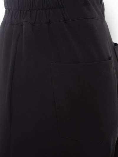 Брюки женские на лямках MINAKU: Casual Collection, чёрные, размер 46