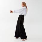 Брюки женские MINAKU: Casual Collection цвет чёрный, р-р 50 - Фото 3