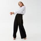 Брюки женские MINAKU: Casual Collection цвет чёрный, р-р 50 - Фото 5