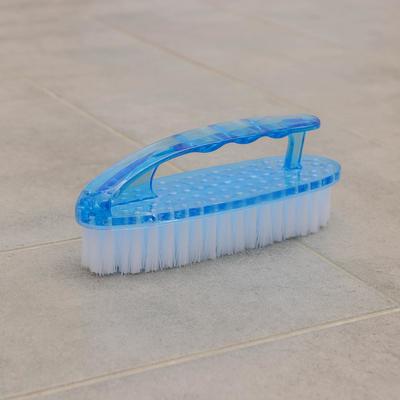 Щётка утюжок для уборки «Дельта», 16×5×6 см, с ручкой, прозрачный пластик, МИКС
