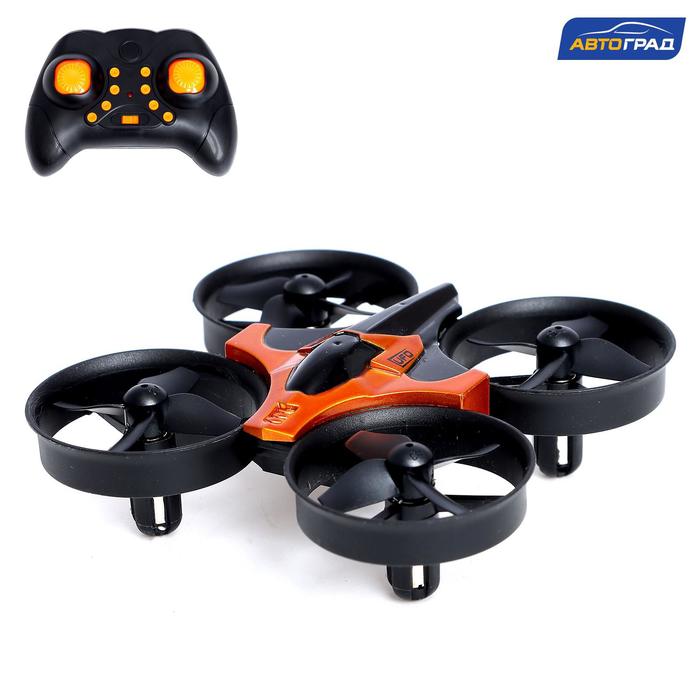 Квадрокоптер радиоуправляемый Flashdrone, работает от аккумулятора, цвет МИКС - Фото 1