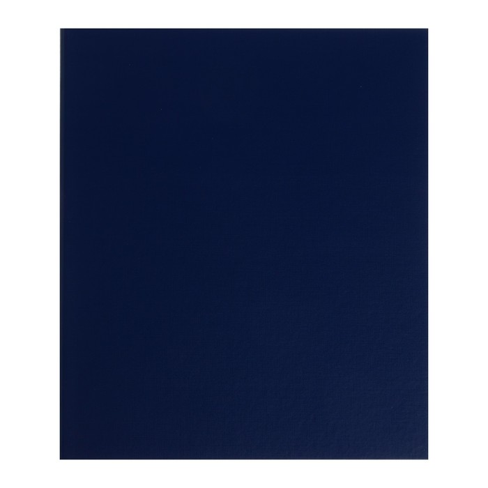 Альбом для монет "Стандарт", 230 х 270 мм, Optima, без листов, синий - Фото 1