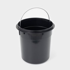 Ведро мусорное с педалью Доляна, 5 л, нержавеющая сталь, хромированное - Фото 6