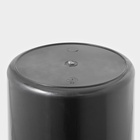 Ведро мусорное с педалью Доляна, 5 л, нержавеющая сталь, хромированное - Фото 7