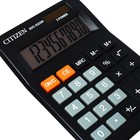 Калькулятор настольный Citizen "SDC-022SR", 10-разрядный, 88 х 127 х 23 мм, двойное питание, черный - Фото 7
