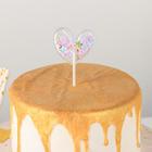 Топпер для торта «Конфетти. Сердечко», 12×5 см 6912069