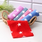 Салфетка для уборки Доляна «Звезды», микрофибра махровая, 30×30 см, цвет МИКС - Фото 2