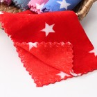 Салфетка микрофибра махровая Доляна «Звезды», 30×30 см, цвет МИКС - фото 6466715