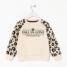 Свитшот для девочки KAFTAN Trendy, размер 32 (110-116 см) - фото 37909393