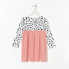 Платье детское с длинным рукавом KAFTAN "Amore", размер 36 (134-140) - фото 25304116