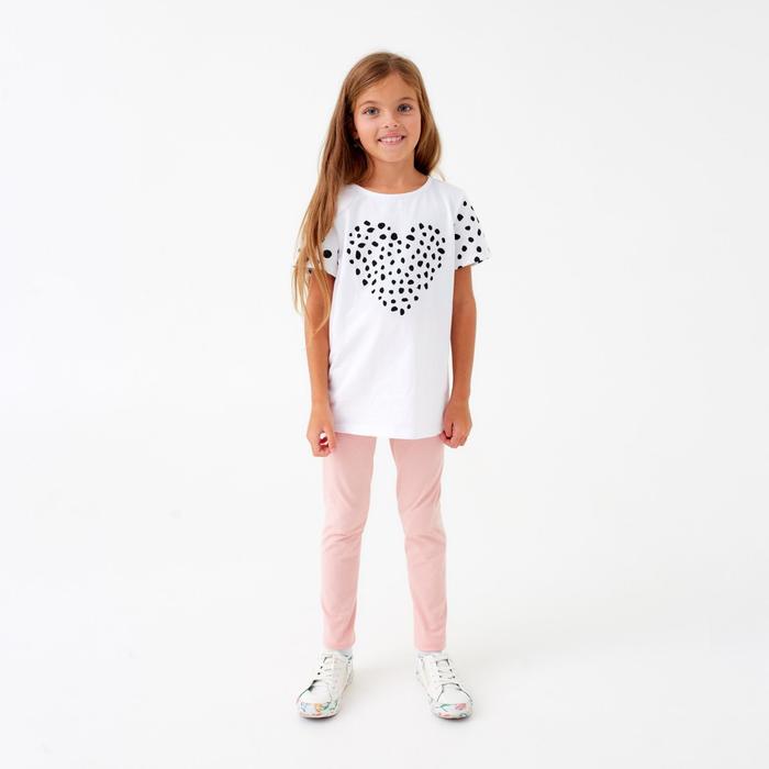 Легинсы детские KAFTAN "Amore" р.32 (110-116) - Фото 1