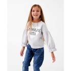 Свитшот для девочки KAFTAN "Amore", размер 32 (110-116) - Фото 3