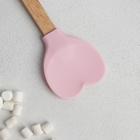 Лопатка силиконовая KONFINETTA «Любовь» на формовой подложке, 16,9 х 37,8 см - Фото 3