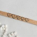 Лопатка силиконовая KONFINETTA «Любовь» на формовой подложке, 16,9 х 37,8 см - Фото 4