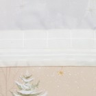 Новогодний комплект штор для кухни с подхватами "Christmas forest" 145х180см-2 шт, габардин - Фото 5