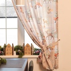 Комплект штор для кухни с подхватами «Этель» Christmas forest, 2 шт., бежевые, 145×180 см - Фото 5