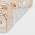 Новогодний комплект штор для кухни с подхватами "Christmas forest" 145х180см-2 шт, габардин - Фото 7
