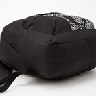 Рюкзак «Герб», 33х13х40, отд на молнии, н/карман, черный - Фото 3
