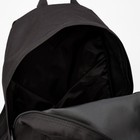 Рюкзак «Герб», 33х13х40, отд на молнии, н/карман, черный - Фото 4