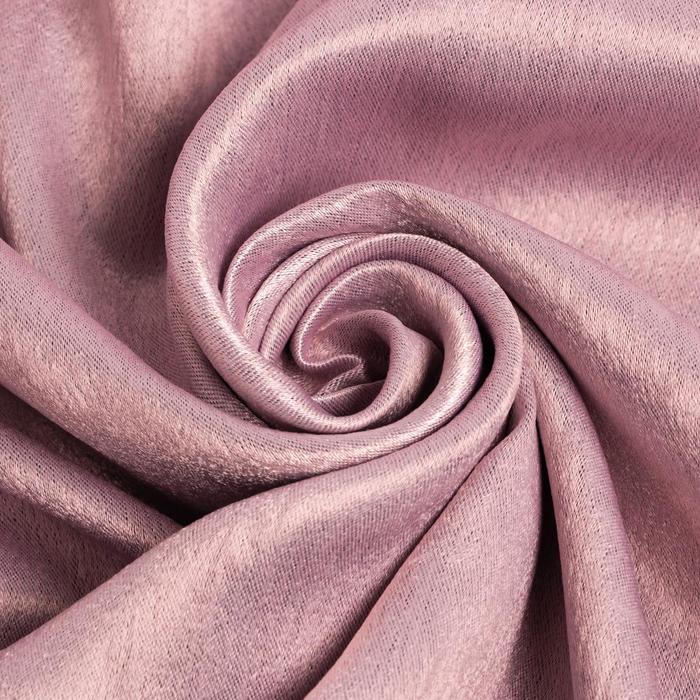 Штора портьерная Этель «Классика»цв.светло-розовый, 145*265 см,100% п/э - фото 1926270181