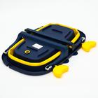 Ванночка детская складная со сливом, «Краб», 67 см., цвет синий/желтый - Фото 7